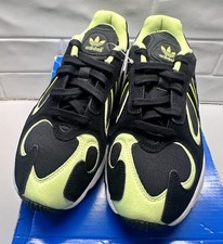 NEW adidas Yung-1 Mens Core Black Hi Res Yellow Sneakers EE5317 Size US 6.5 picture