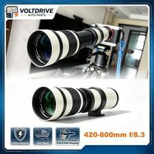 420-800mm f/8.3 Super Telephoto Zoom Lens for Canon EOS DSLR Camera 5D3 800D 70D picture