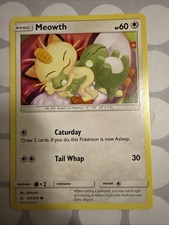 Meowth 147/214 Common Unbroken Bonds Pokemon NM- picture