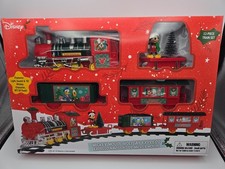 Disney mickey mouse holiday express train set. picture