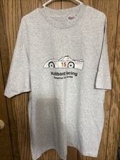 NWOT Vtg 90s Hanes Hubbard Racing T Shirt XXL Single Stitch Double Sided FL picture
