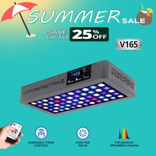 VIPARSPECTRA Timer Control 165W LED Aquarium Light Full Spectrum Coral Reef Tank picture