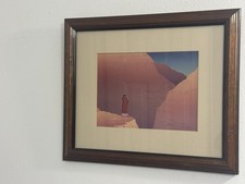 R.C. Gorman Canyon De Chelly Twilight Lithograph 1980s Southwestern Native Art picture