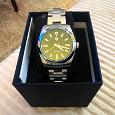 Pagani Design Automatic 40mm Black  Dial Steel Bracelet Box Manual picture