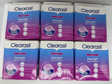 6 Boxes - Clearasil Ultra Overnight Spot Patches 18-Count Per Box picture