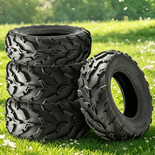 4-Pack 25X8-12 25X10-12 ATV Tires 25X8X12 25X10X12 6PR UTV All Terrain MUD New picture