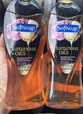 Softsoap Luminous Oils Macadamia And Peony Body Wash Radiant Soft Skin 15 Oz X2 picture