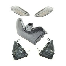 Led Taillight + Led Front + Lens Rear Turn Signal Fit 06-20 Ninja ZX-14/R Smoked picture