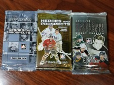 2006-07, 2007-08, 2011-12 Heroes and Prospects Hockey 3 pack special see details picture