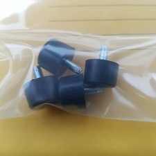 (4) BALDOR RM1005A01SP REPLACEMENT RUBBER GRINDER FEET/BUMPERS - FULL SET picture