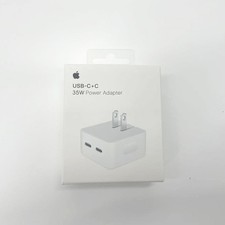 Apple 35W Dual USB-C Port Compact Power Adapter - FreeShipping picture