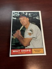 1961 Topps #489 Walt Dropo. EX/MT picture