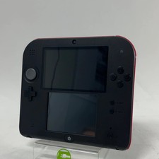 Nintendo 2DS Handheld Game Console FTR-001 Black/Red picture