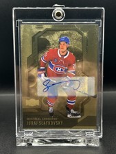 Juraj Slafkovsky 2024 Skybox Metal Universe Gold Auto #41 Habs Canadiens 1/1 picture