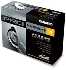SATISFIED REAR PRO DISC BRAKE PADS for Chevy Impala LaCrosse Grand Prix PR999 picture