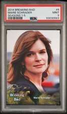 2014 Cryptozoic Breaking Bad Seasons 1-5 #6 Marie Schrader PSA 9 Mint picture