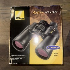 RARE LL BEAN Special Edition Nikon Action 10x50 ATB Binoculars Wide Angle  picture