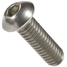 2-56 Button Head Socket Cap Screws Allen Hex Drive Stainless Steel 18-8 Qty 100 picture