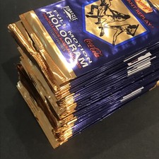 1996 Denny's Pinnacle Coca Cola Hologram Baseball Cards Sealed Packs Lot Of 55 picture