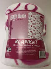 Legally Blonde Blanket, 62x90 IN, 100% Polyester Silk Touch, Pink, MGM picture