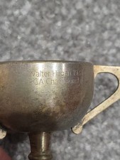 ANTIQUE Walter Hagen 1921 PGA Championship  golf trophy 3 INCH TALL picture