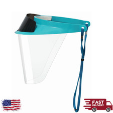Reusable Adjustable Face Shield Visor Kit Anti-Fog Fits Over Glasses & Loupes picture
