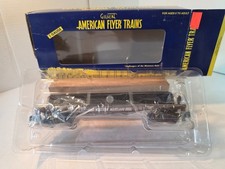 American Flyer 6-48544 Western Maryland Flat Car w/Girder Load New picture