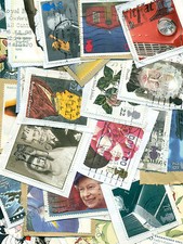 NICE 50 MIXED USED UK/GB COMMEMS ON PAPER, GREAT PRICE picture