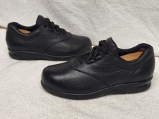 SAS Liberty Women's Comfortable Shoes Size 6.5 WW Black Pebble Leather Non-slip picture