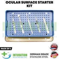 5 Pcs Reusable Ocular Surface Starter Kit Stainless Steel Ophthalmic Instruments picture