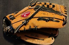 Rawlings Baseball Glove Mitt RBG68 12  Full Grain Leather Palm  picture