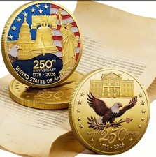 250TH Anniversary United States Of America 1776-2026 Commemorative Coin Medal 🏅 picture