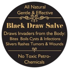 Black Draw Salve- the STRONGEST & MOST EFFECTIVE, all Natural & Safe. picture