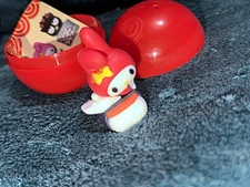 Sanrio My Melody Plastic Figurine Mini Figure Toy with Red Capsule picture
