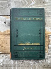 1873 Antique History Book “The Isles of Shoals” Jenness picture
