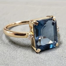 Fashion Womem Cubic Zircon Ring Wedding Party Jewelry Sz 6-10 picture