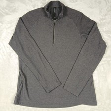 Lululemon Surge Warm 1/2 Zip Pullover M Men's Athletic Running Gray picture