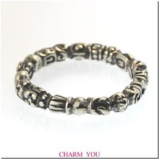 AUTHENTIC TROLLBEADS THE TROLL RING STERLING SILVER picture