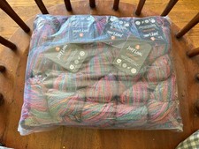 Jody Long Artesano Wool Alpaca Silk Color 1010 Lot Of 10 Rainbow Sparkle DK picture