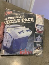 Vintage Igloo Little Playmate Saddle-Pack FACTORY SEALED Blue/gray/white picture
