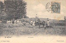 Old postcard 55 Saint Mihiel La Fenaison / Agriculture  picture