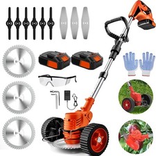 2500W Cordless WeedEater Electric Lawn Mower Lawn Edger Grass String Trimmer picture