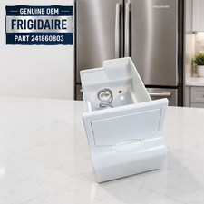 New Genuine OEM Electrolux Frigidaire Refrigerator Ice Container 241860803 picture