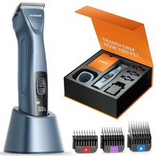 oneisall Professional Dog Grooming Clippers, Cordless Professional Dog Clippe... picture