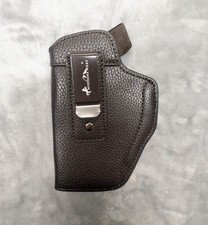 Montana West Brown Leather CCW Holster Belt Snap Outdoors Western picture