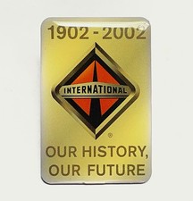 International Harvester 100 Years Our History Our Future Lapel Hat Pin 1902 2002 picture