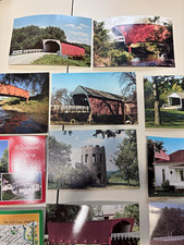 Vintage Iowa Postcard Lot, No Writing On Cards, Beautiful Images picture