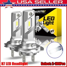 100x CANBUS H7 LED Headlight Super Bright Bulbs Kit White 40000LM H/L Beam 6500K picture