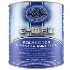 GENESIS G-MAX POLYESTER AUTOMOTIVE BODY FILLER GAL. (2 GALLONS)-FREE SHIPPING picture