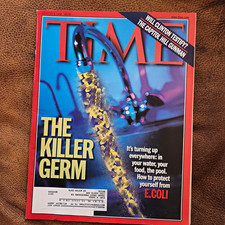 VTG TIME Bill Clinton  Magazine 1998 Lot Multiple Issues  Aug-Dec Sandal picture